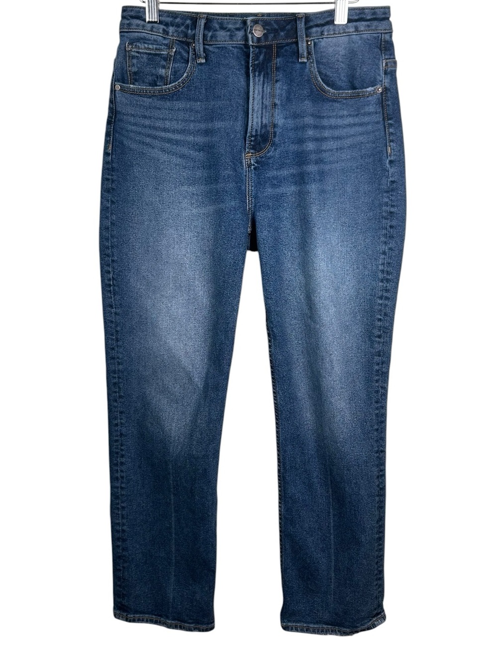 DRIFTWOOD Stella High Rise Straight Leg Ankle Jeans Medium Wash Size 28 - Picture 2 of 13